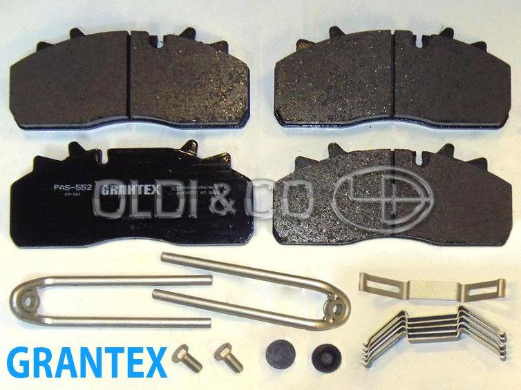 11.010.11944 Calipers and their components → Brake pad kit