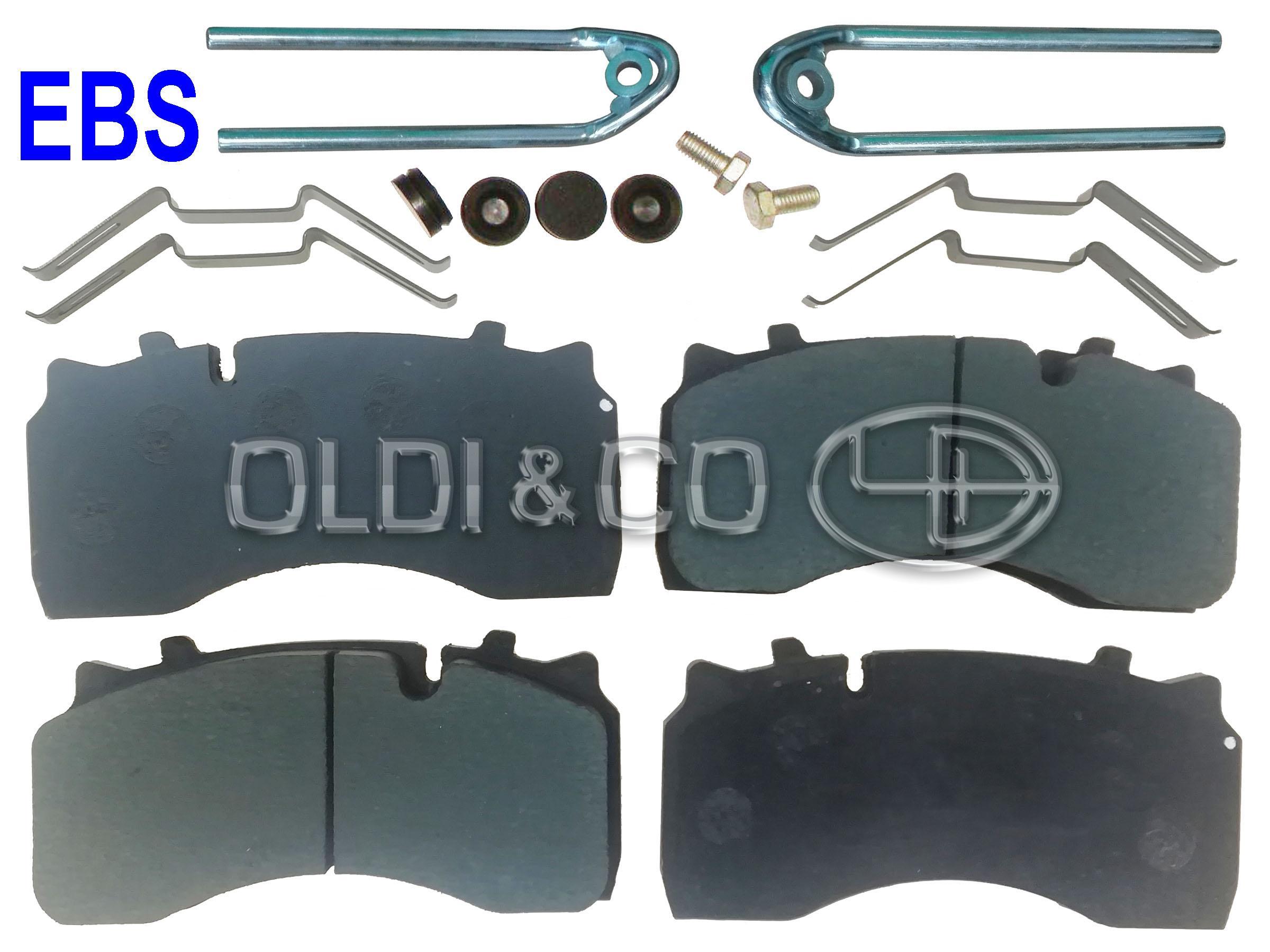11.010.14762 Calipers and their components → Brake pad kit
