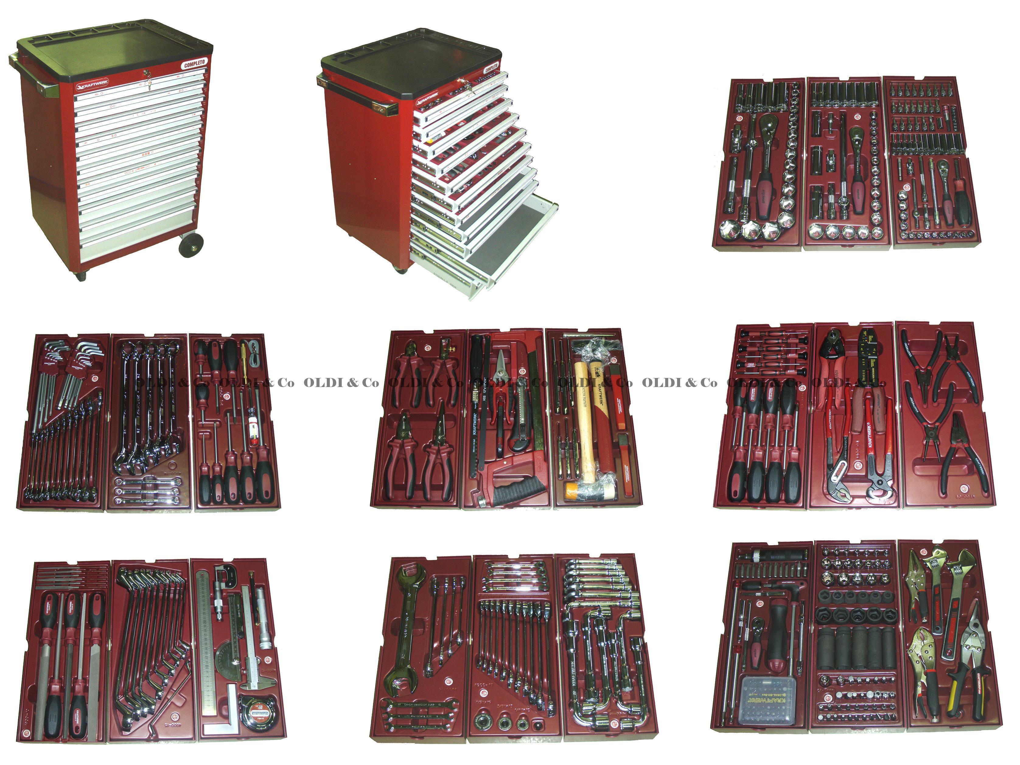 20.080.16536 Tools → Mobile tool cabinet/table