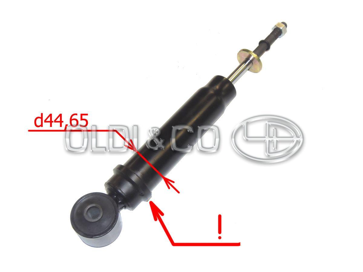 07.001.26218 Cabin parts → Cab shock absorber