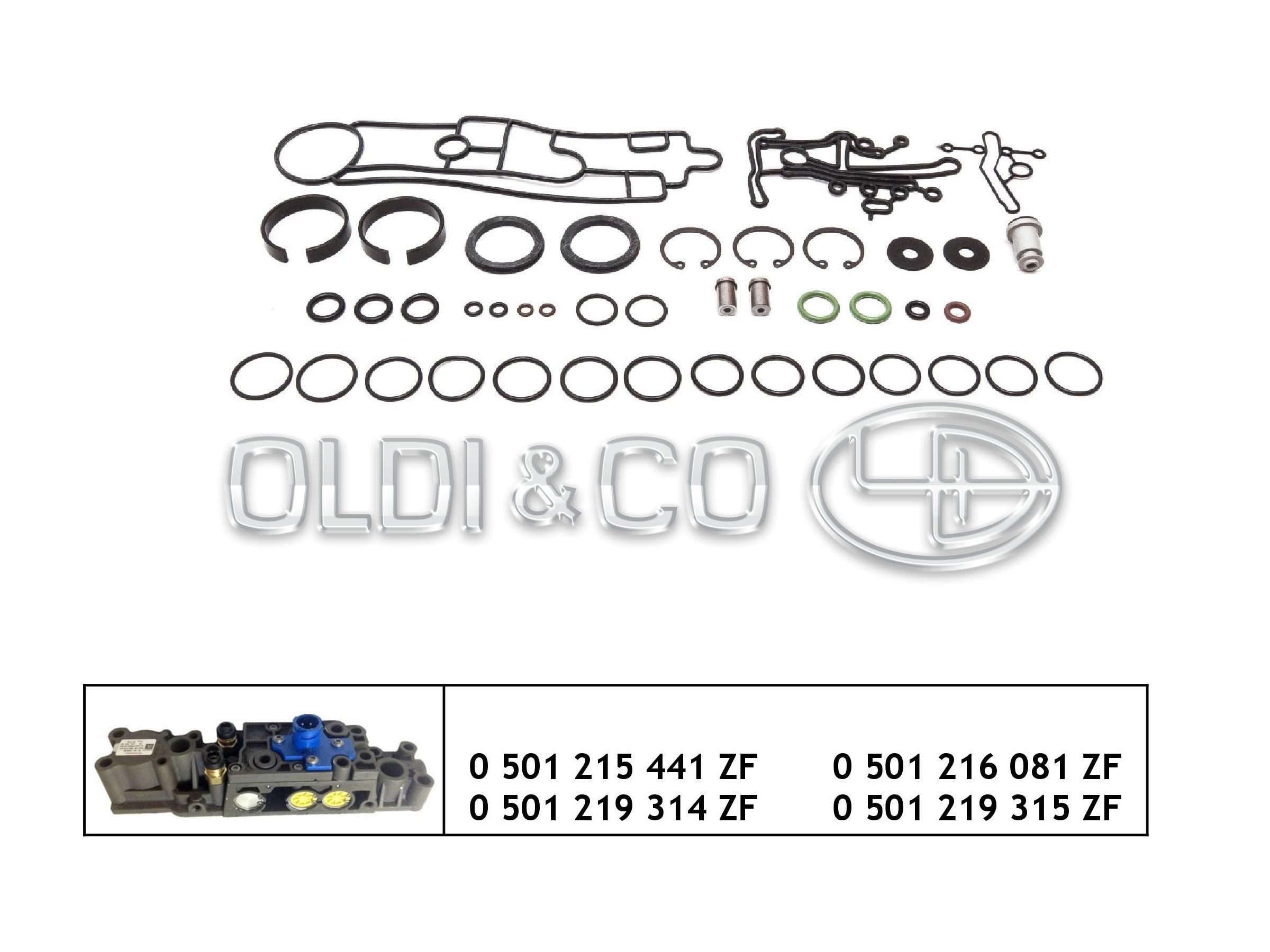 32.031.27027 Transmission parts → Gearbox seal kit