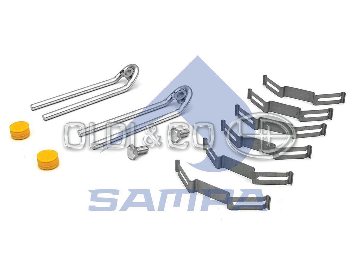 10.028.30162 Calipers and their components → Brake shoe mounting repair kit