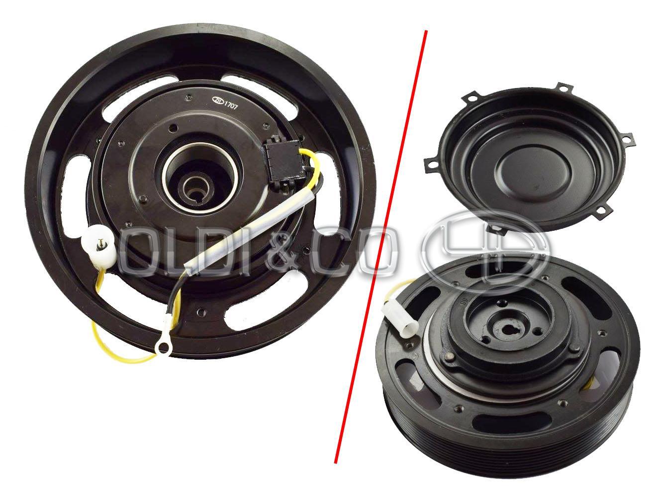 35.009.31799 Air conditioning system → Air conditioner compressor pulley