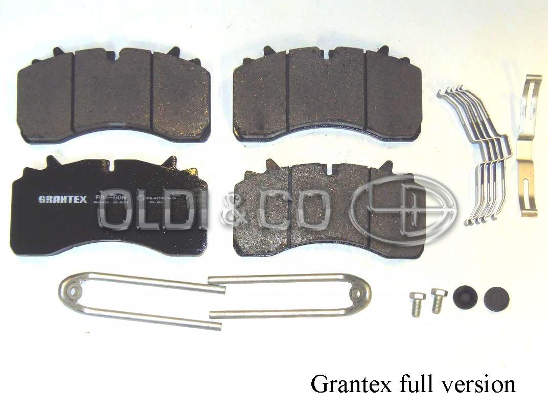 11.010.04250 Brake system → Brake pad kit