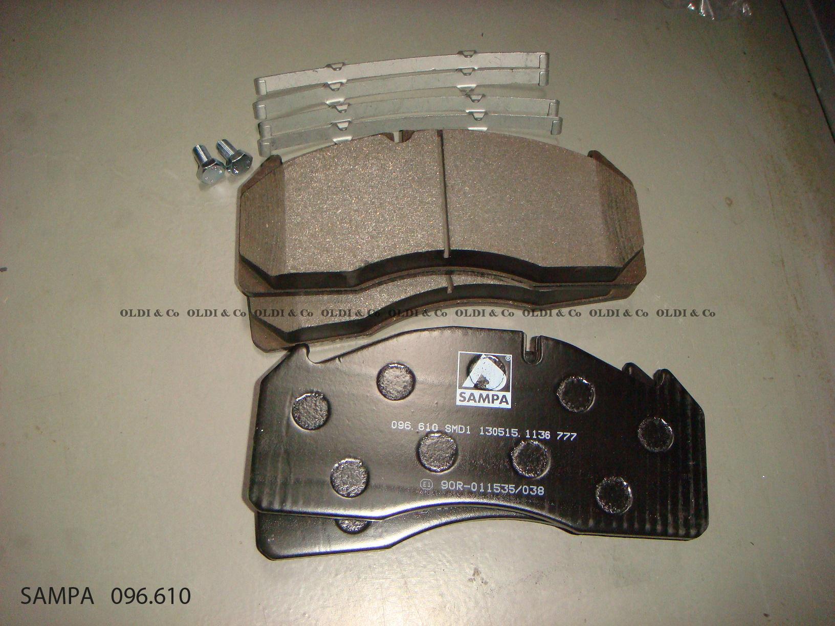 11.010.05115 / 
       
                          Brake pad kit