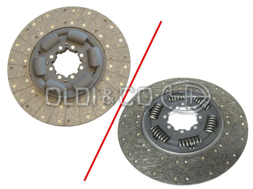 39.003.13293 Clutch system → Clutch disc