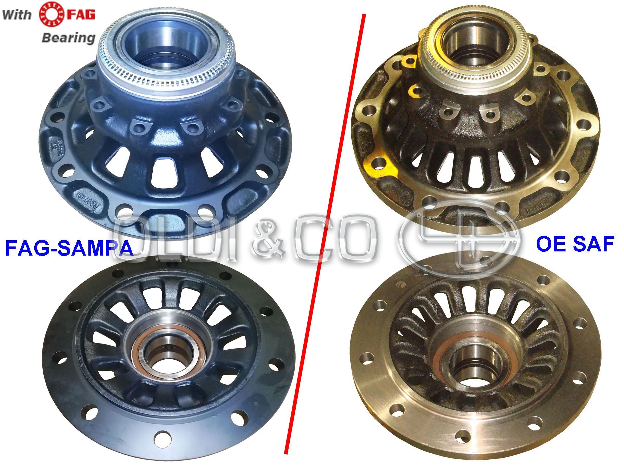34.028.27401 Suspension parts → Hub with bearings