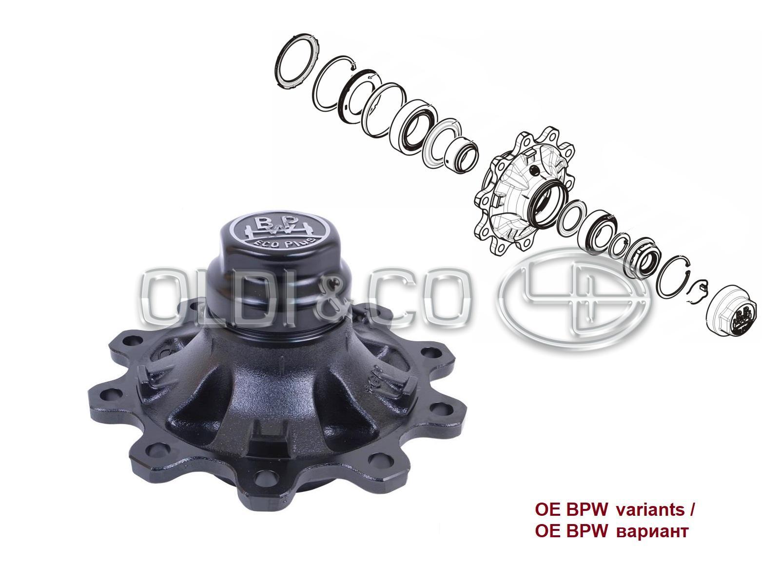 34.028.27590 Suspension parts → Hub with bearings