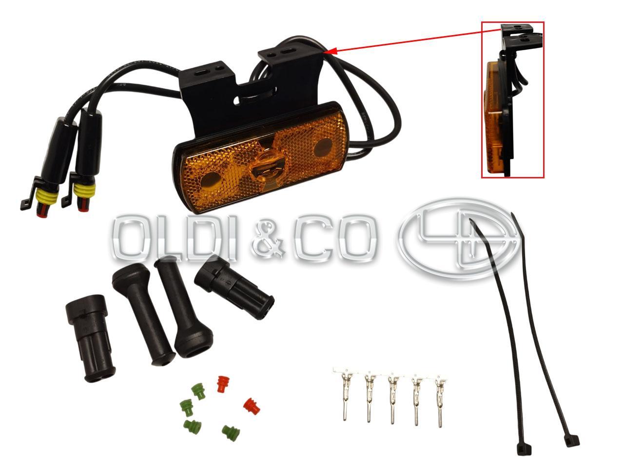 13.035.35985 Optics and bulbs &rarr; Side marking light, LED