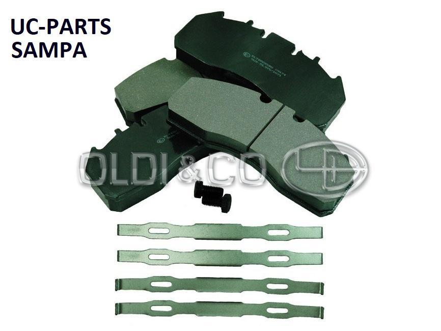 11.010.14204 / 
       
                          Brake pad kit