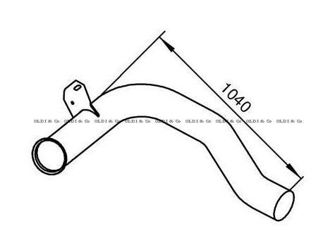 29.007.18291 / 
       
                          Труба выхлопной системы