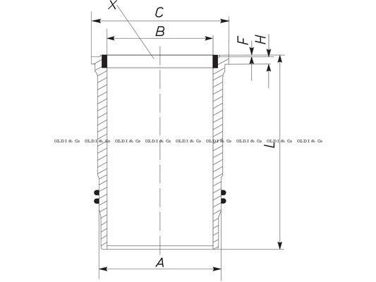 33.016.18813 / 
       
                          Гильза моторная