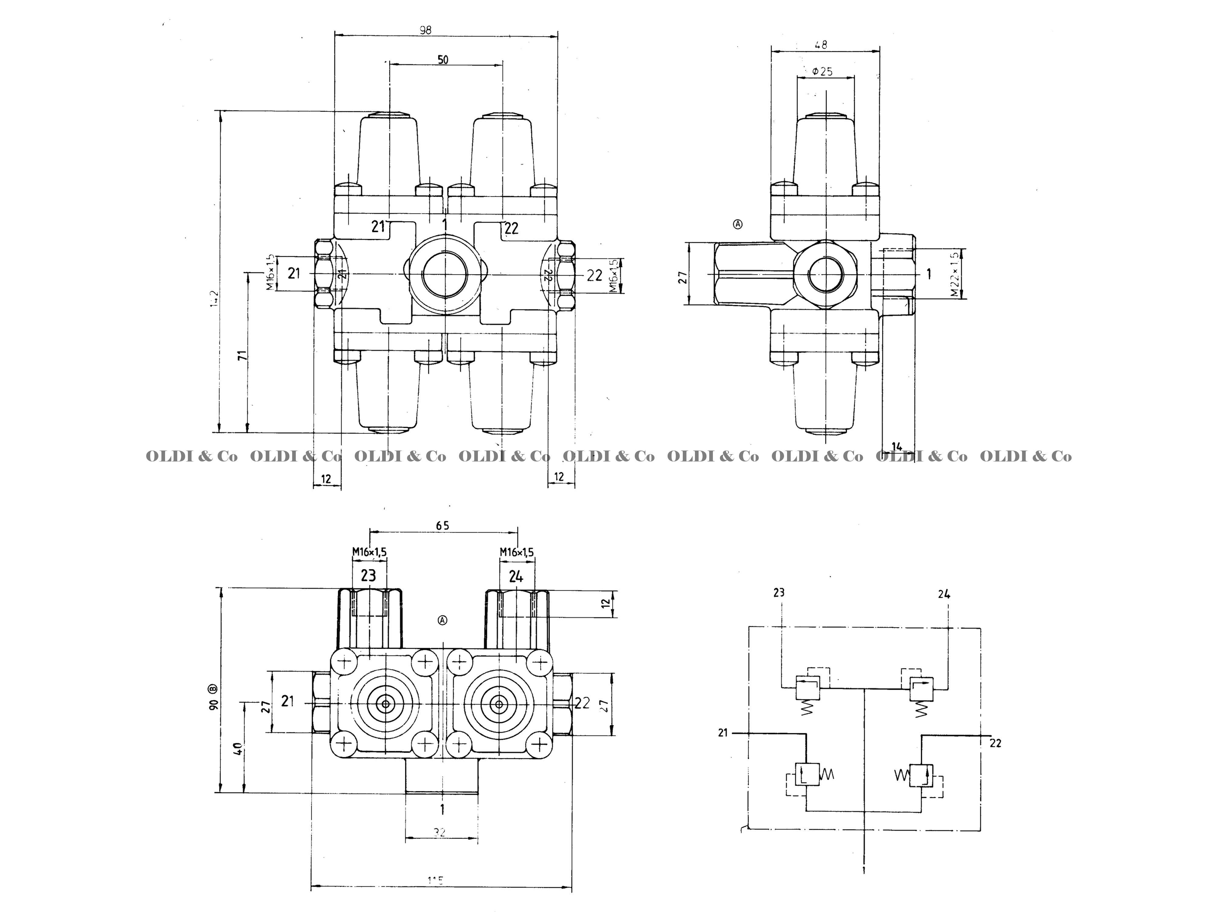 23.006.19974 / 
       
                          Protection / distribution valve