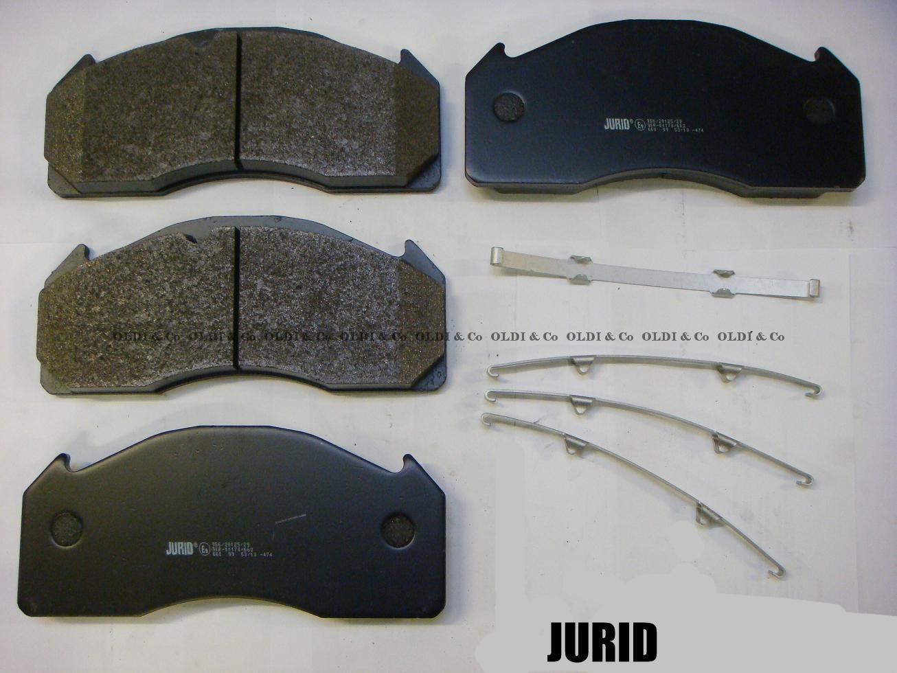 11.010.21231 / 
       
                          Brake pad kit