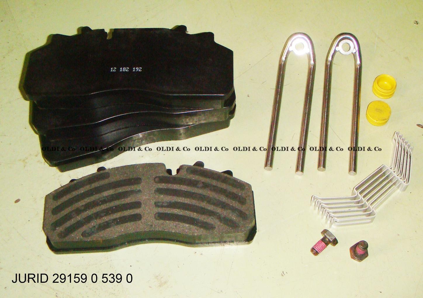 11.010.22706 / 
       
                          Brake pad kit