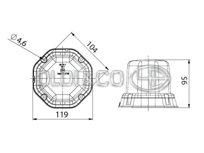 13.054.25905 / 
       
                          Beacon flashlight, LED