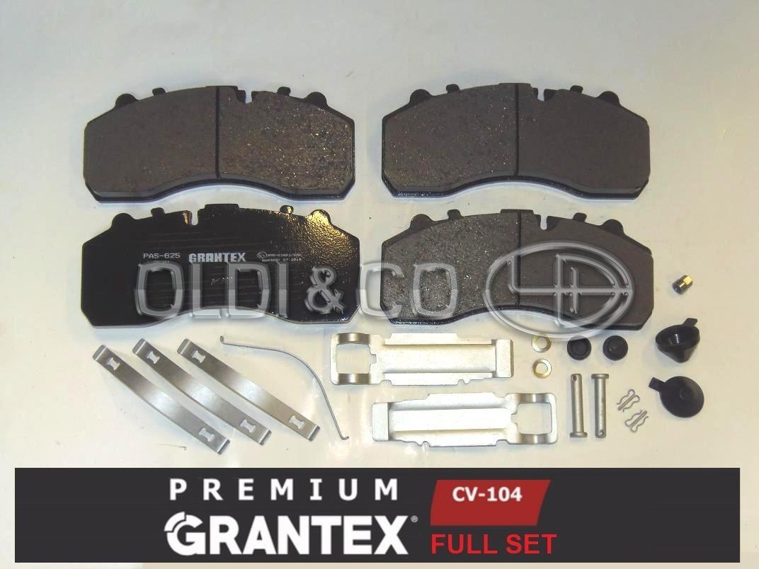 11.010.28743 / 
       
                          Brake pad kit